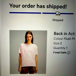 Back in action short sleeve shirt